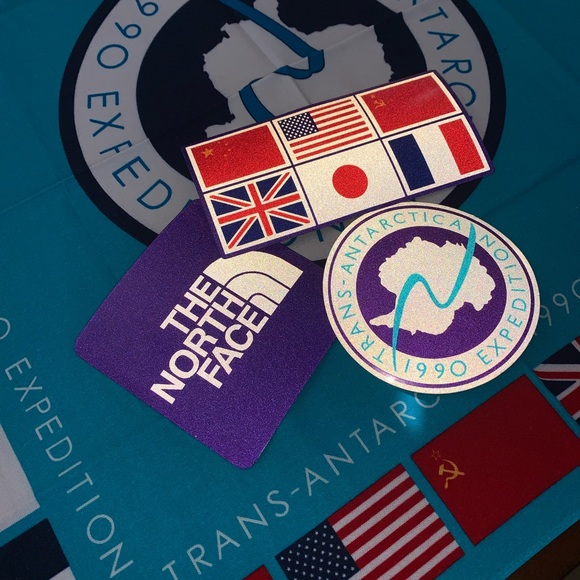 The north face Transantarctica 3m refl. stickers - Picture 2 of 3